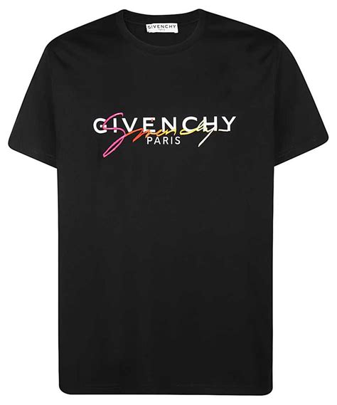 givenchy rainbow|Givenchy Paris Rainbow Signature Logo T.